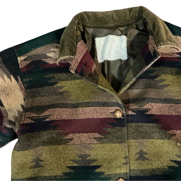 Multicolor Patterned Jacket - Picture 3 of 7